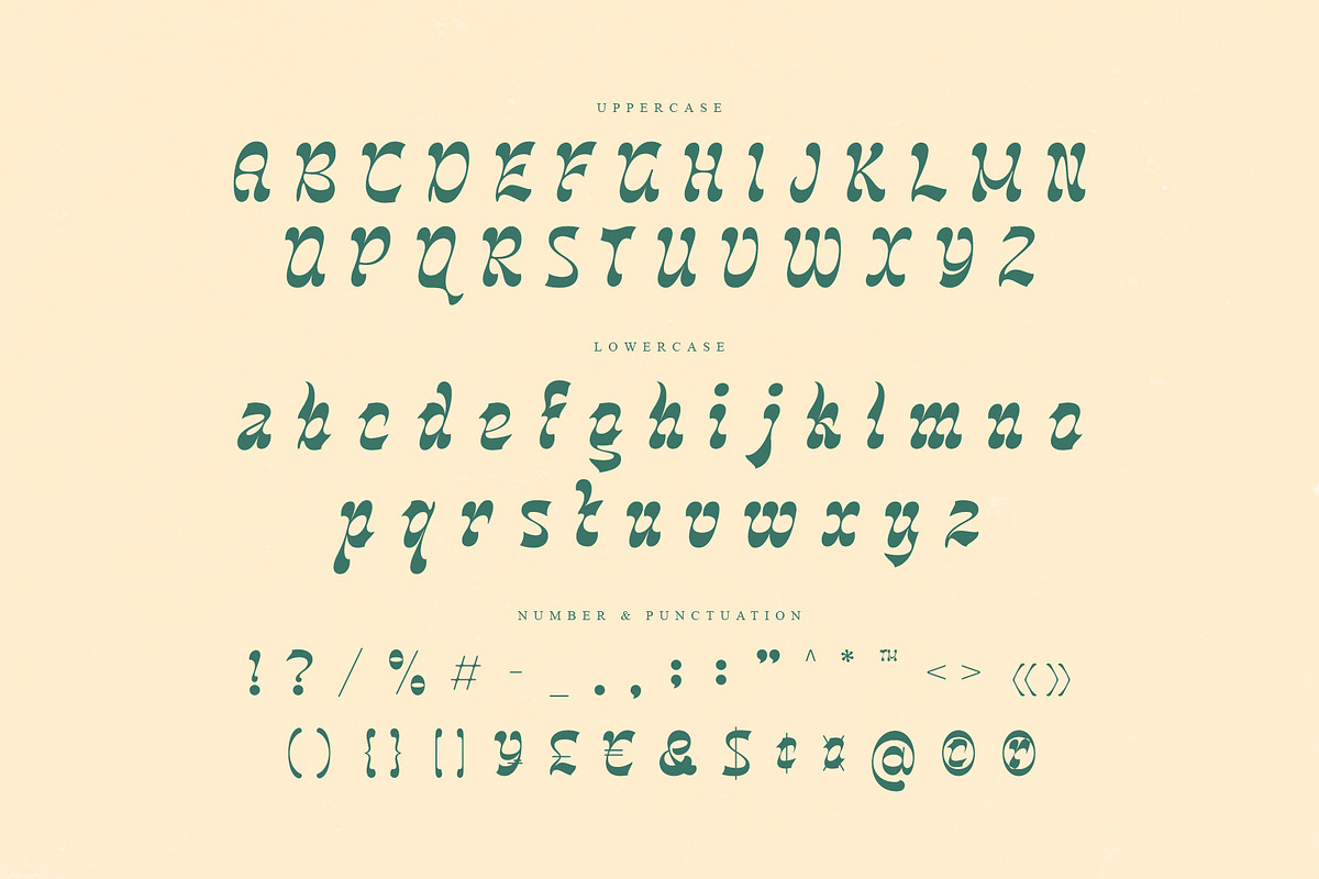 Maribont – Retro Display Typeface, a Blackletter Font by Almeera Std (Photo 4 of 10)