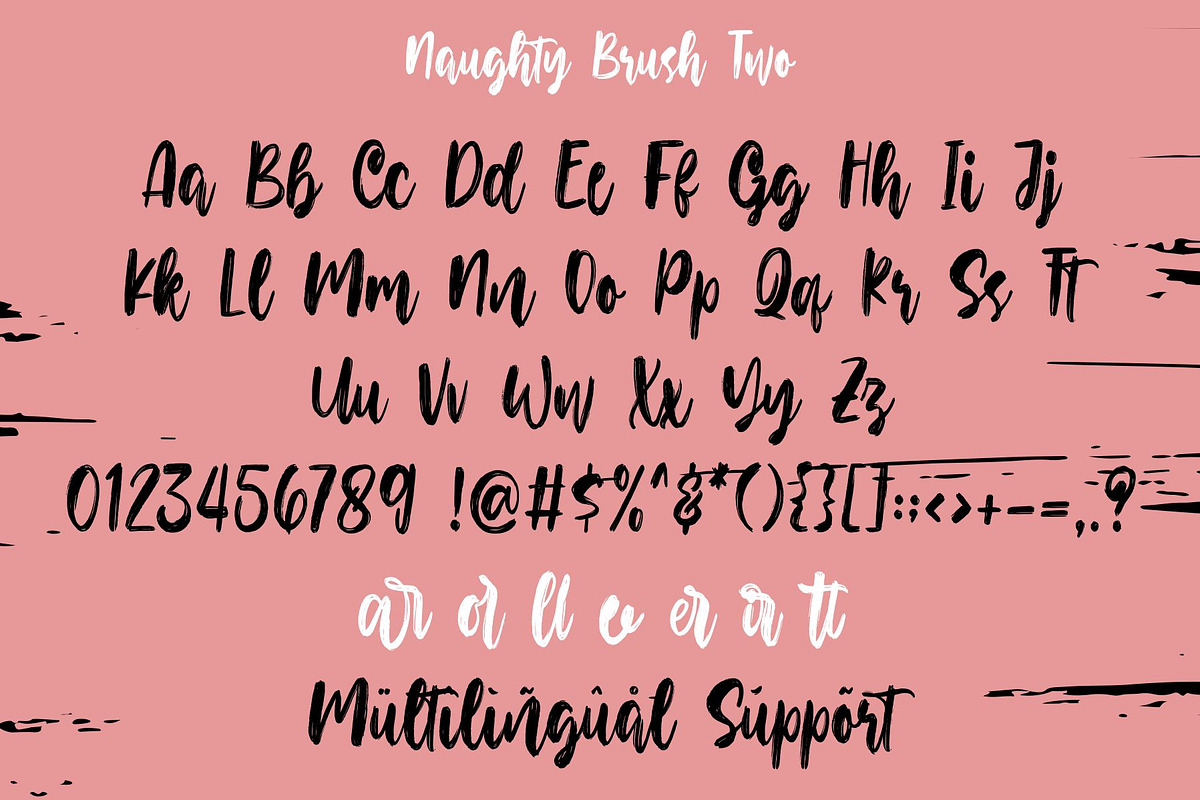 Naughty - Script brush, a Script Font by Good Java Studio (Photo 11 of 12)