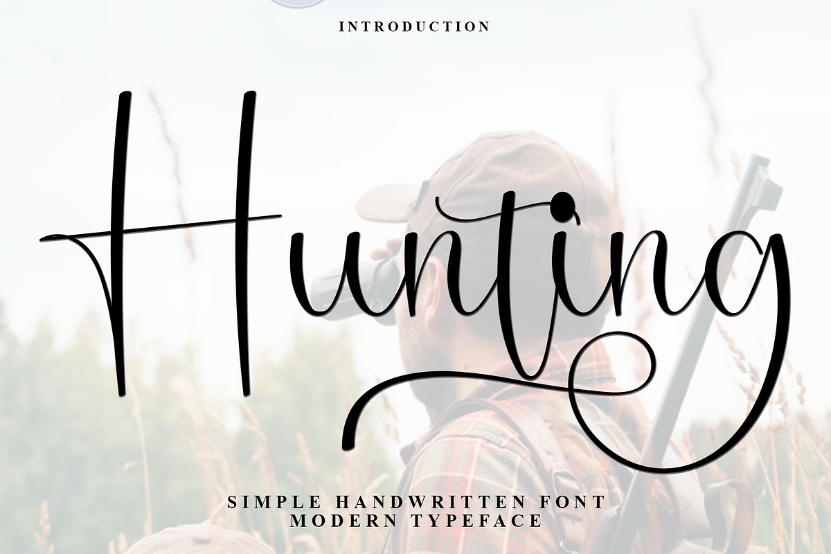 Hunting, a Handwritten Font by FreshTypeINK (Photo 1 of 8)