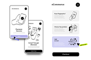 26 UX Illustration | eCommerce, a Work Illustration by Directico Design Kit (Thumbnail 2 of 5)