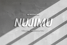 Nujimu - Refined Modern Serif Font