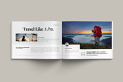 Travel Magazine Landscape Templates, a Magazine Template by Pixelpick (Thumbnail 6 of 13)