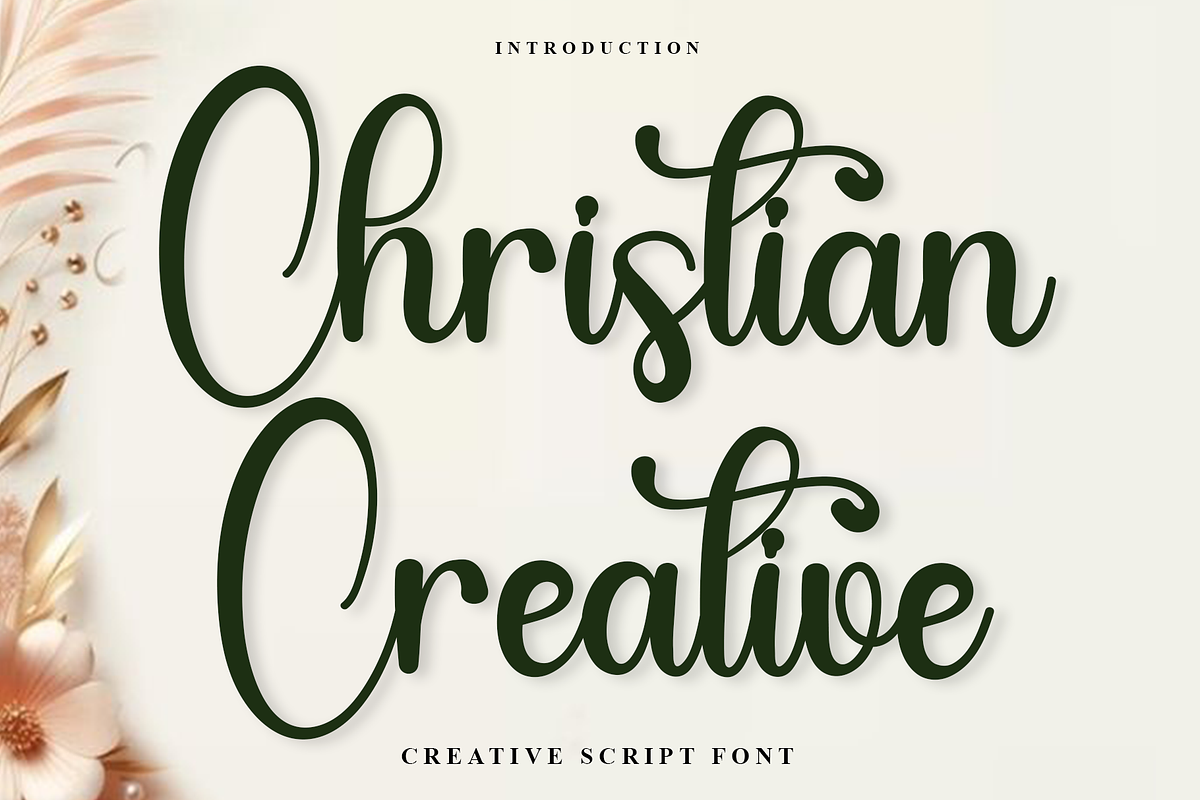 Christian Creative, a Handwritten Font by FreshTypeINK (Photo 1 of 8)
