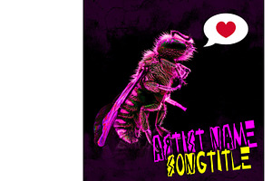 Song Album Cover Template Fly #014