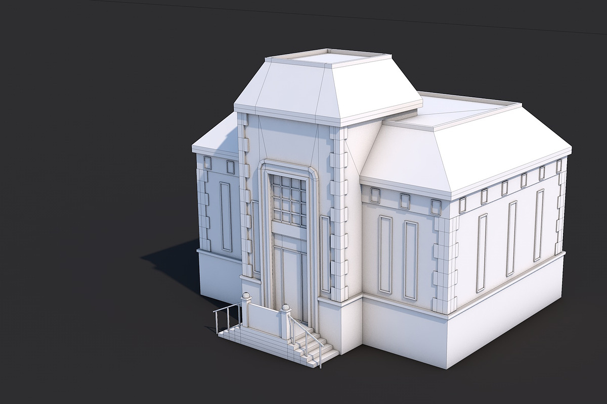 8 House Building and Swimming Pool, an Architecture 3D Model by multimedia4ds (Photo 23 of 25)