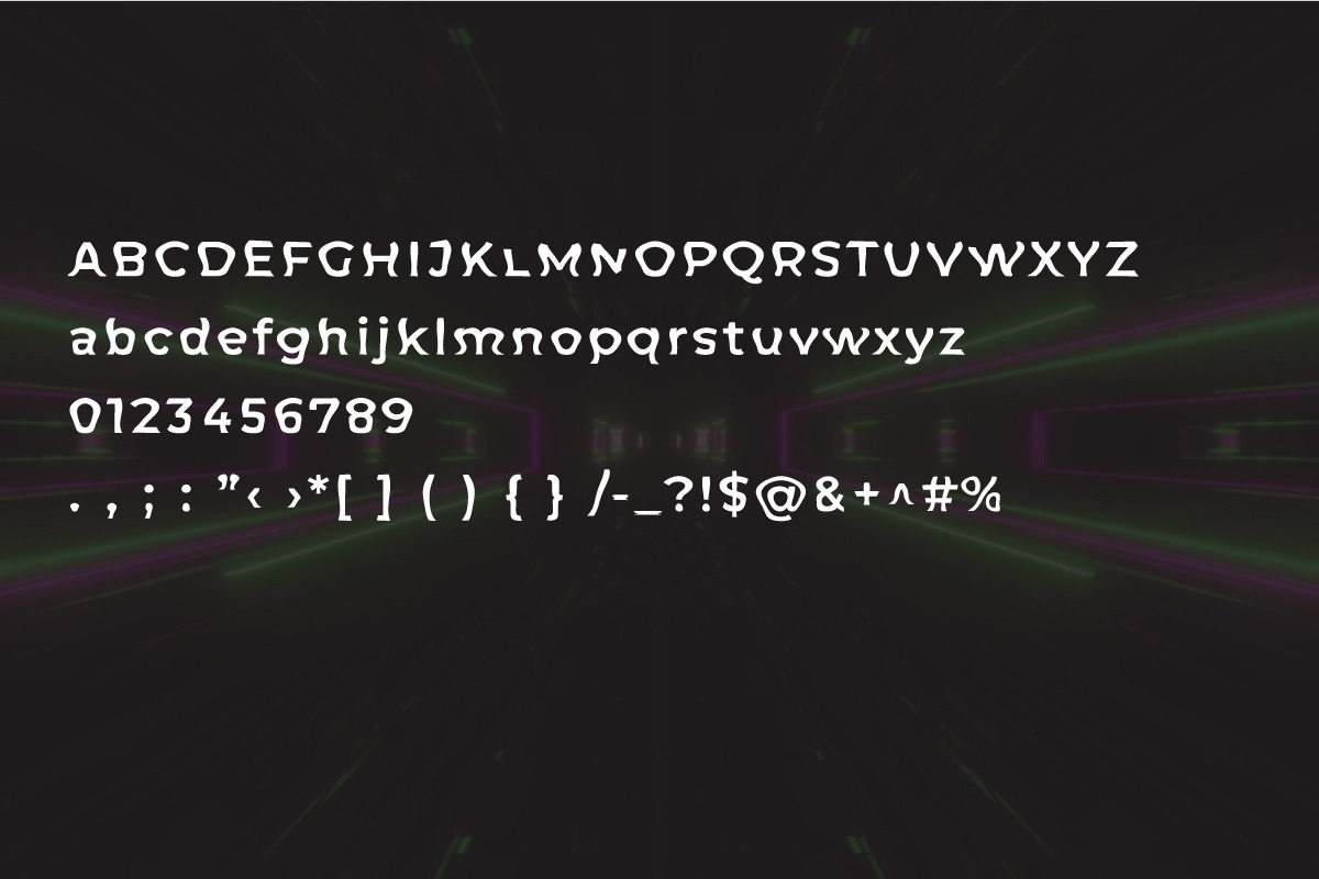 TRIOMATRIC, a Font by ElimesherStudio (Photo 4 of 5)