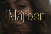 Marben Elegant Serif Font, a Serif Font by Graphicxell (Thumbnail 1 of 8)