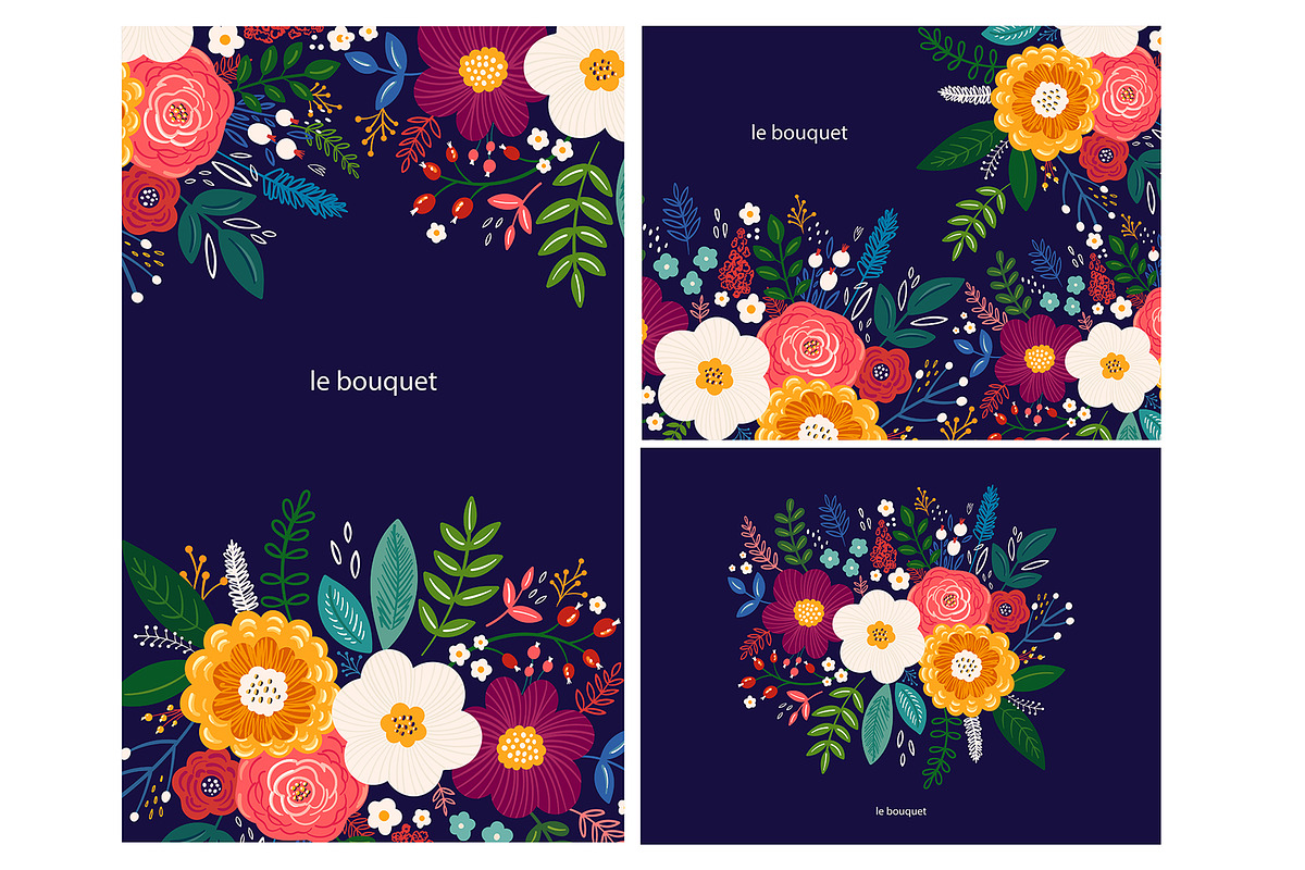 Spring posters collection, a Decorative Illustration by MoleskoStudio