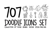 707 Hand Draw doodle icons set, an Outline Icon by TKDoodle (Thumbnail 1 of 17)