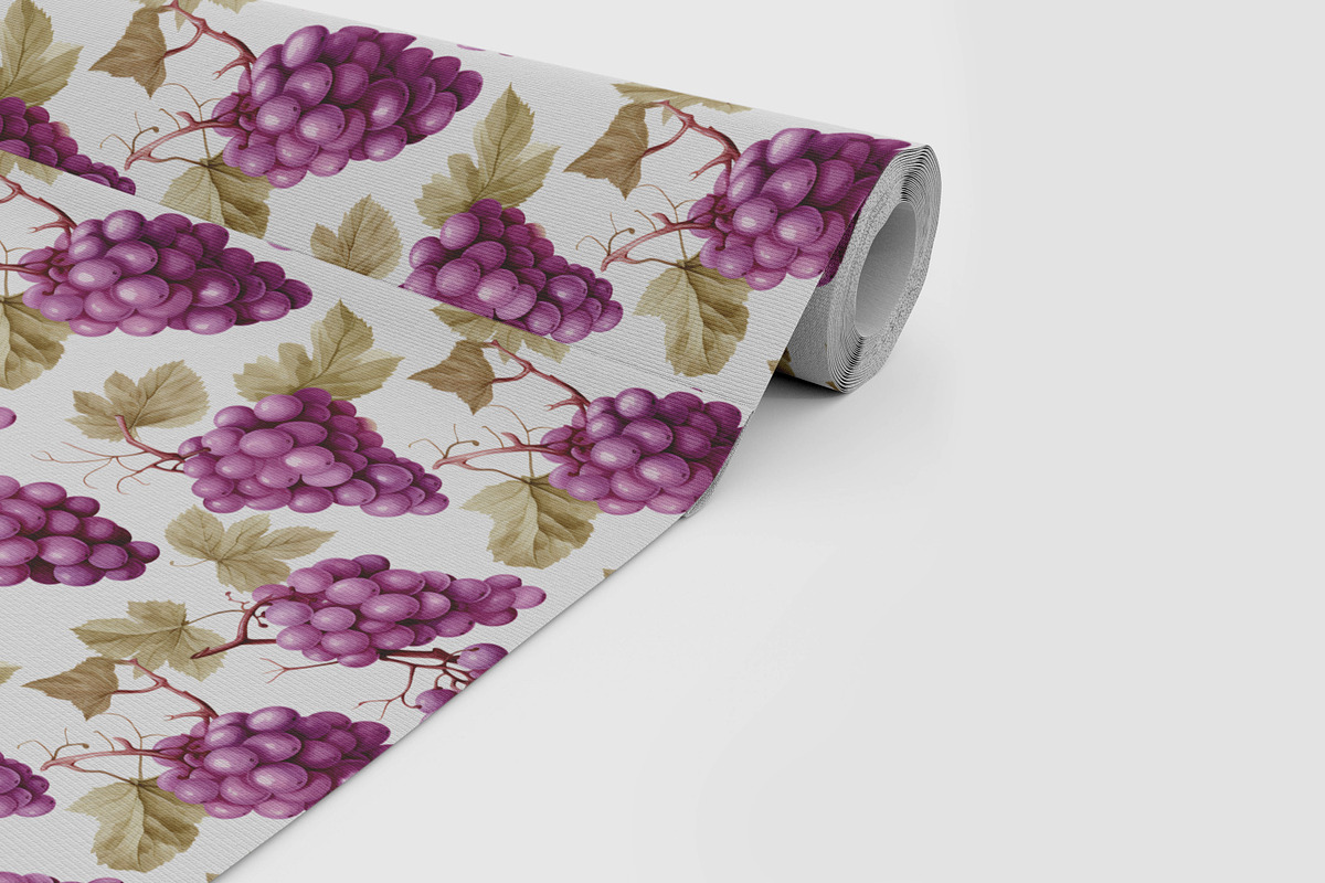 Watercolor Fruits Seamless Pattern, a Pattern Graphic by Forhadx5 (Photo 7 of 7)