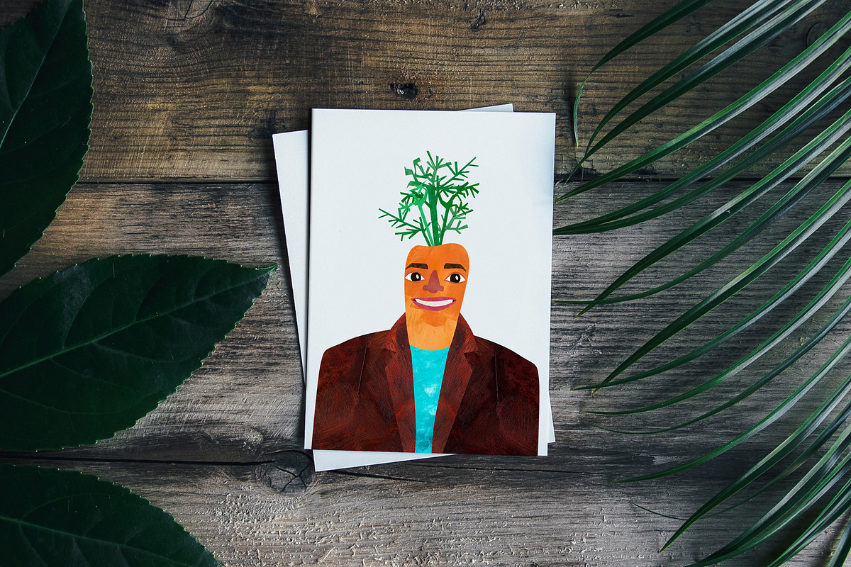 Paper Cut Portraits, a Person Illustration by Mashamashastu (Photo 7 of 8)