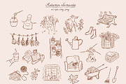 Warm & Whimsy Autumn Hand-Drawn Fall, a Seasonal Illustration by Designwork (Thumbnail 4 of 8)