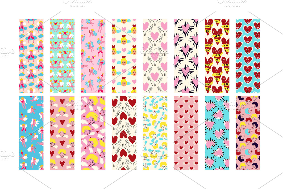 Valentine's Day Bookmark printable, a Card Template by Art's and patterns (Photo 6 of 9)