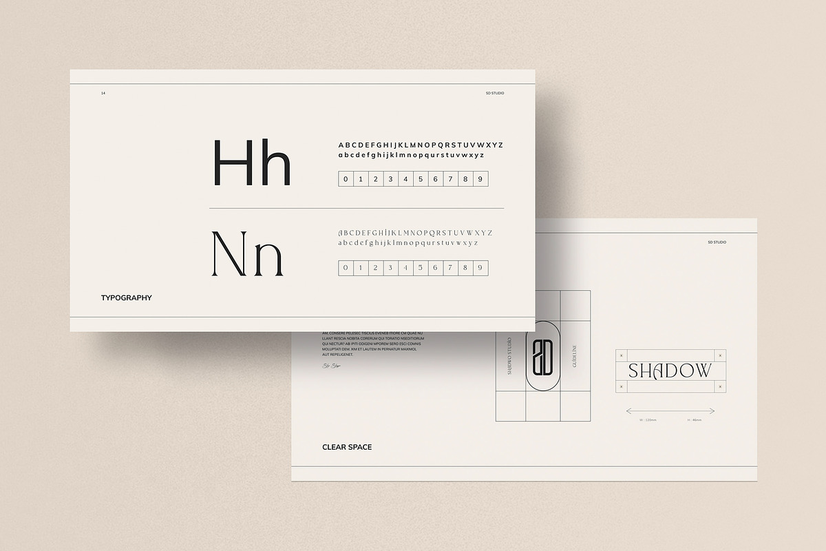 Brand Guideline Presentation, a Presentation Template by evgenystudio (Photo 5 of 11)