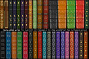 101 High-Res Antique Book Covers, a Texture Graphic by Paper Element (Thumbnail 6 of 13)
