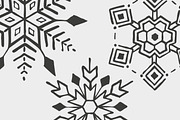 Snowflakes Set II, a Decorative Illustration by Solana (Thumbnail 3 of 3)