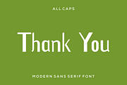 Pagar Bagus modern sans serif font, a Sans Serif Font by alanwarstd (Thumbnail 4 of 5)