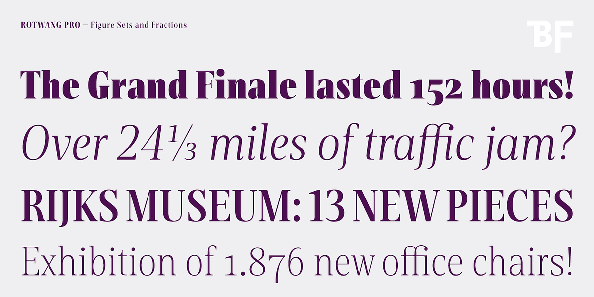 BF Rotwang Pro, a Serif Font by BrassFonts (Photo 5 of 15)