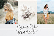 Beatisia Script, a Script Font by sizimon (Thumbnail 5 of 6)