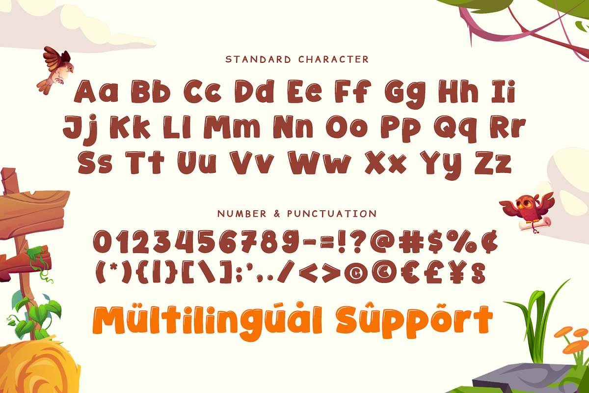 Lion Crunch - Food Font, a Handwritten Font by Mozatype (Photo 8 of 8)