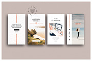 ANIMATED Copper Instagram Stories, a Social Media Template by Ruby&Heart Studio (Thumbnail 5 of 9)