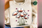 Whimsical Floral Butterfly Graphics, a Transportation Illustration by Digital Artistic99 (Thumbnail 5 of 9)