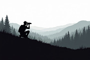 Professional Nature Photographer, an Illustration by Amazin_art (Thumbnail 3 of 8)