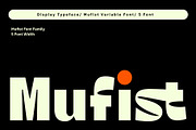 Mufist Complete Family, a Sans Serif Font by Fitrah Type (Thumbnail 1 of 10)