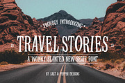 Travel Stories Font Duo, a Serif Font by Salt & Pepper Designs (Thumbnail 1 of 7)