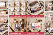 Native American Baby Shower Bundle, a Presentation Template by InkyQueenArt (Thumbnail 3 of 6)