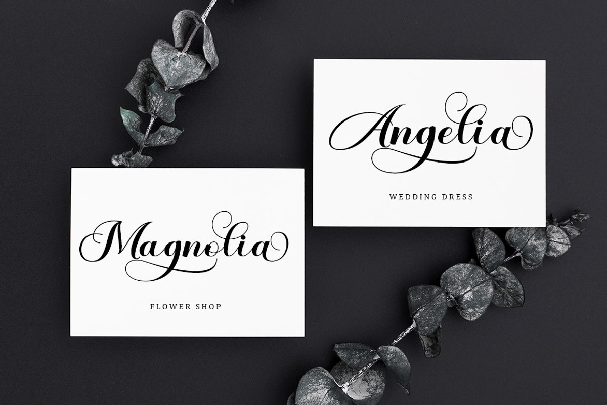 Mongilon Script, a Script Font by Has_rizal (Photo 8 of 12)