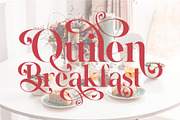 Hubein Kamaru Elegant Ligature Font, a Serif Font by Graphicxell (Thumbnail 19 of 22)