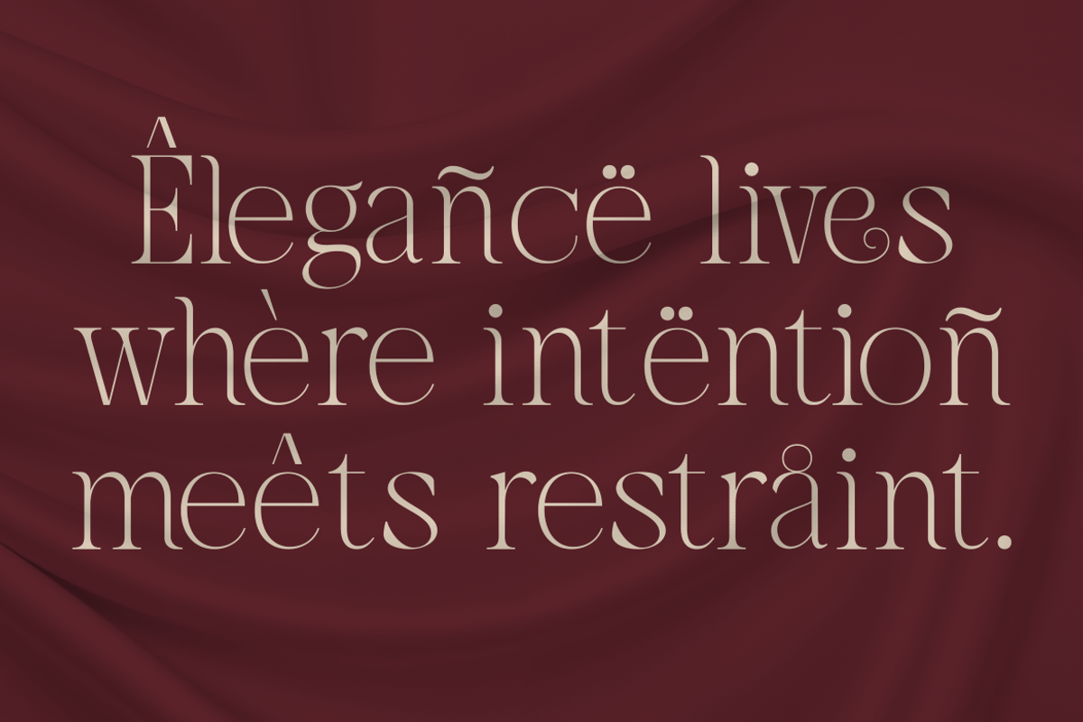 Lathenia Elegant Modern Serif Font, a Serif Font by Rasio Studio (Photo 5 of 8)
