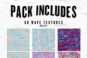 Wave Mesh - Abstract Liquid, a Texture Graphic by Fox & Bear (Thumbnail 2 of 10)