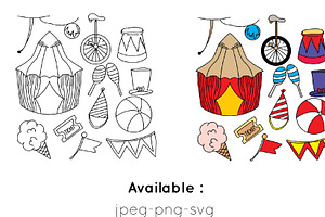 Doodles circus