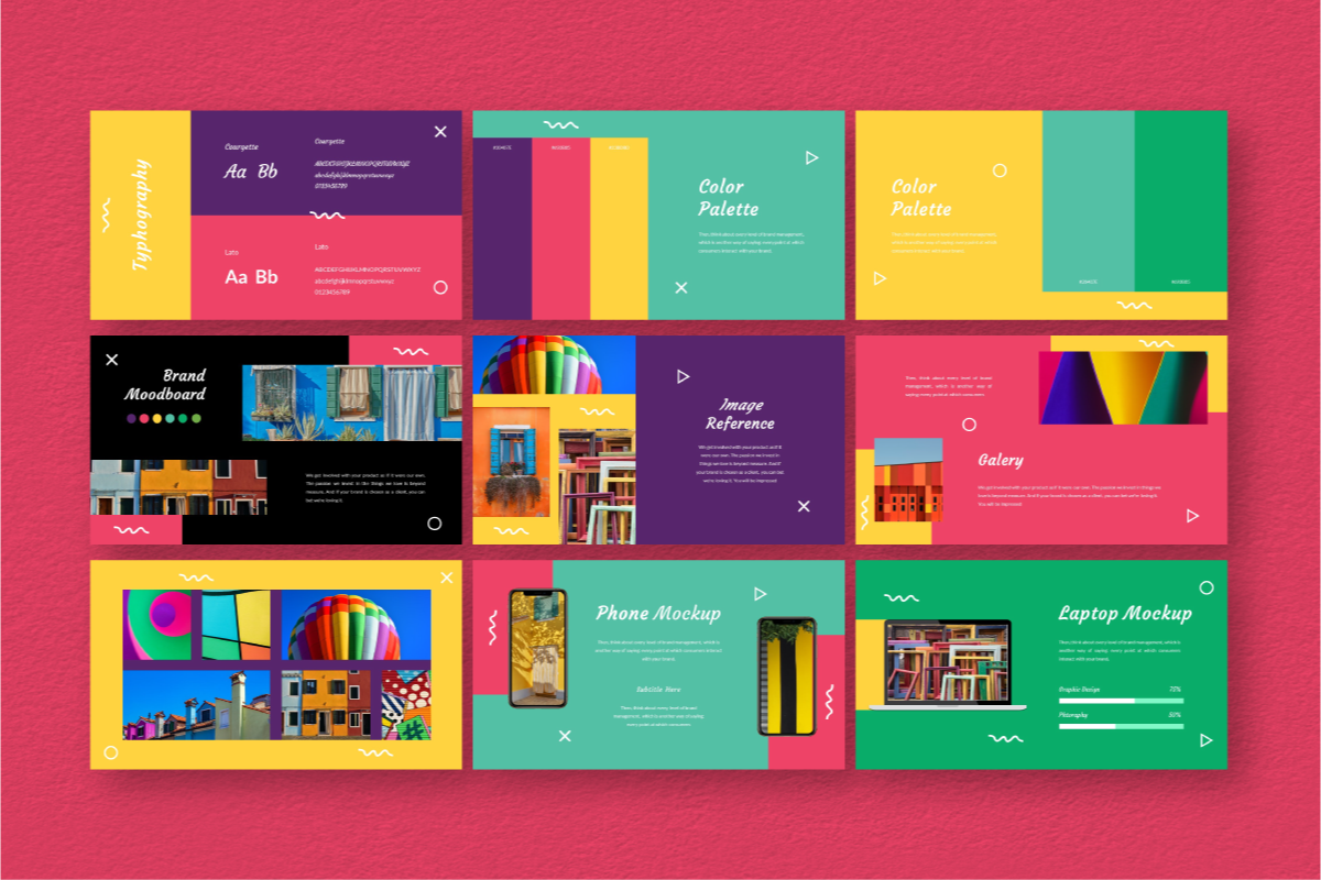 Fan-Ink Brand Google Slide Template, a Presentation Template by Inkofert (Photo 3 of 9)