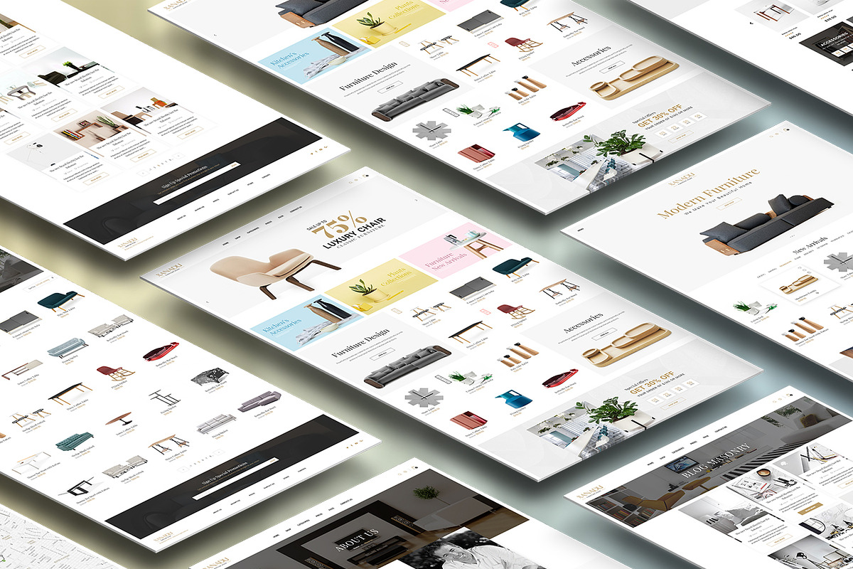 Xanadu – MultiConcept PSD Template, a Websites & App Template by EngoCreative.com (Photo 1 of 5)