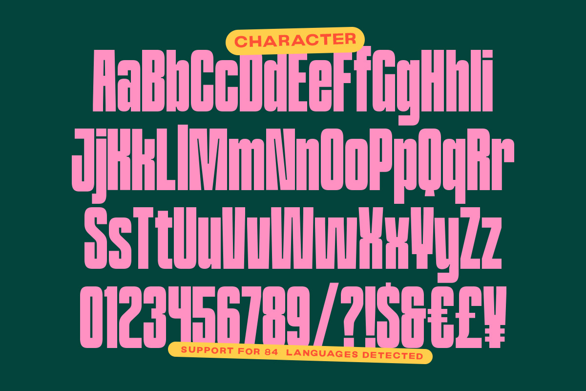 TNSC Bashin - Condensed Sans Serif, a Sans Serif Font by The Native Saint Club (Photo 11 of 12)