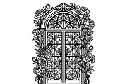 50 Floral French Window Ornament, a Decorative Illustration by Amazin_art (Thumbnail 8 of 29)