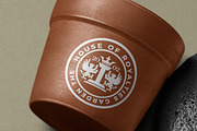 Painted Terracotta Logo Mockup, a Product Mockup by GfxFoundry (Thumbnail 3 of 4)