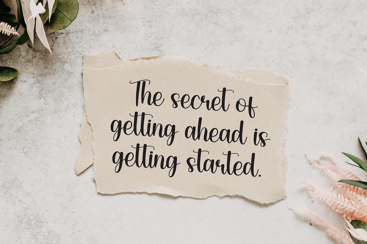 Karmilla | Script Font, a Handwritten Font by Scratchones (Photo 4 of 8)
