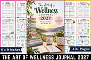 The Art of Wellness Journal 2027, a Stationery Template by Designmela01 (Thumbnail 7 of 12)