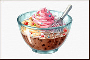 Baking Supplies Clipart Set Watercol, an Illustration by Sublimation Artist (Thumbnail 3 of 6)