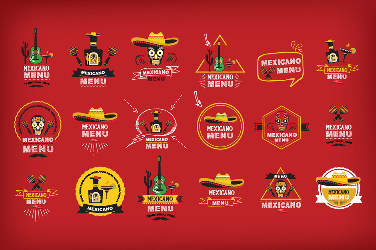 Mexican food menu, an Icon by BarcelonaShop