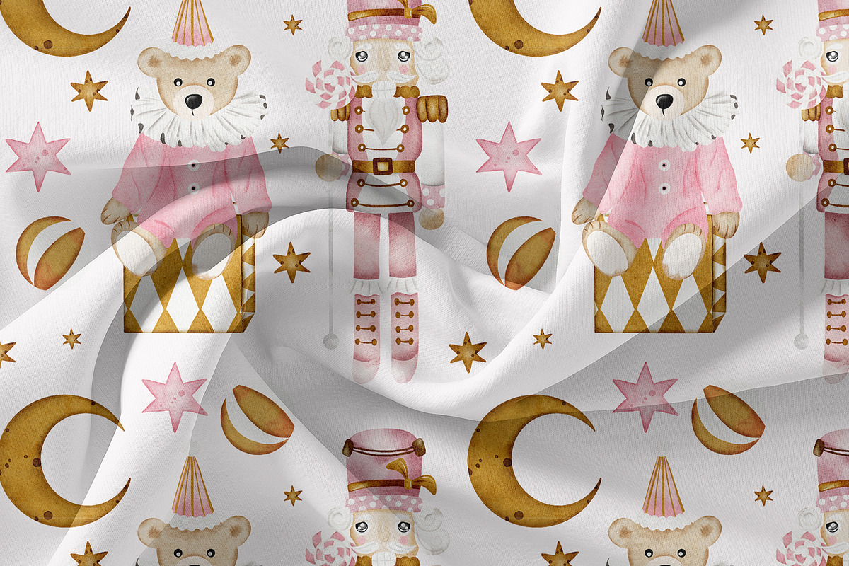 Candy Christmas Nursery Collection, a Decorative Illustration by Pati Paints (Photo 4 of 13)