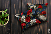 4th of July Blooms Digital Papers, a Pattern Graphic by Creative Store (Thumbnail 5 of 5)