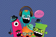 Collection of Greeting Cards, a Card Template by Olya Creative (Thumbnail 1 of 4)