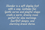 Slumber Playful Wavy Friendly Font, a Handwritten Font by AnMark (Thumbnail 8 of 11)
