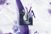 Violet Aura. Abstract design, a Texture Illustration by MiraEl Art (Thumbnail 7 of 29)