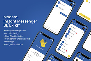 Wave - Instant Messaging/Chat UI Kit